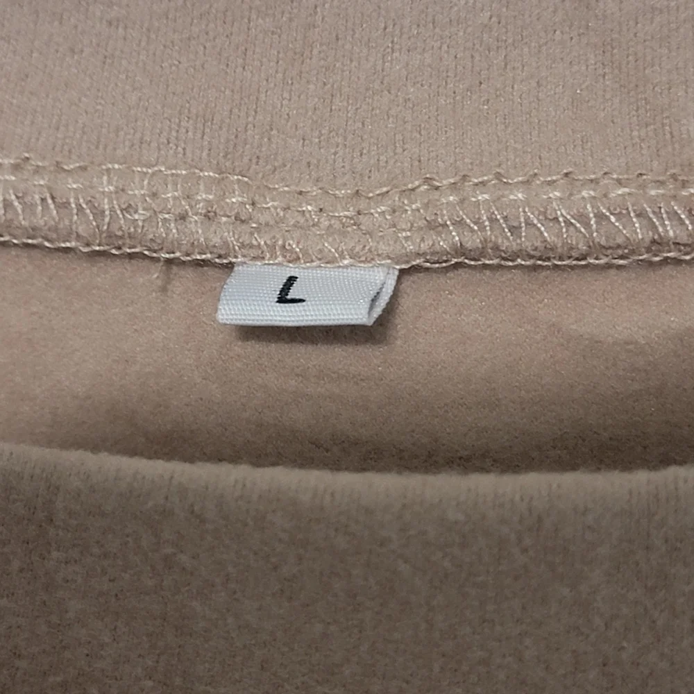 Oversized‎ Large Sweatshirt Fleece Pullover Crewneck New Khaki Tan Soft